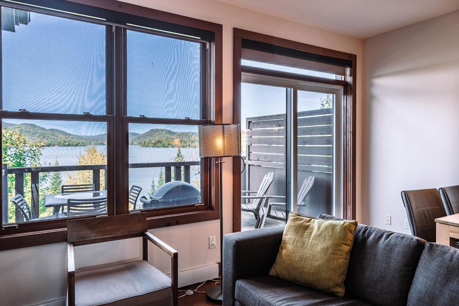 Lakefront Mountain View - Resort Loft Lac-Superieur Exteriér fotografie